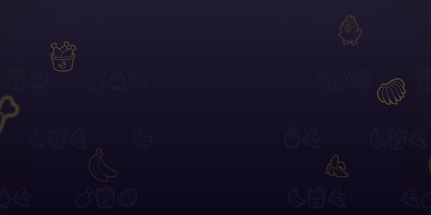Chicken Banana â Original-Artwork von InOut Games
