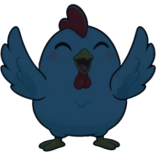 Fan mit erhobenen Flügeln – Chicken Road Vegas