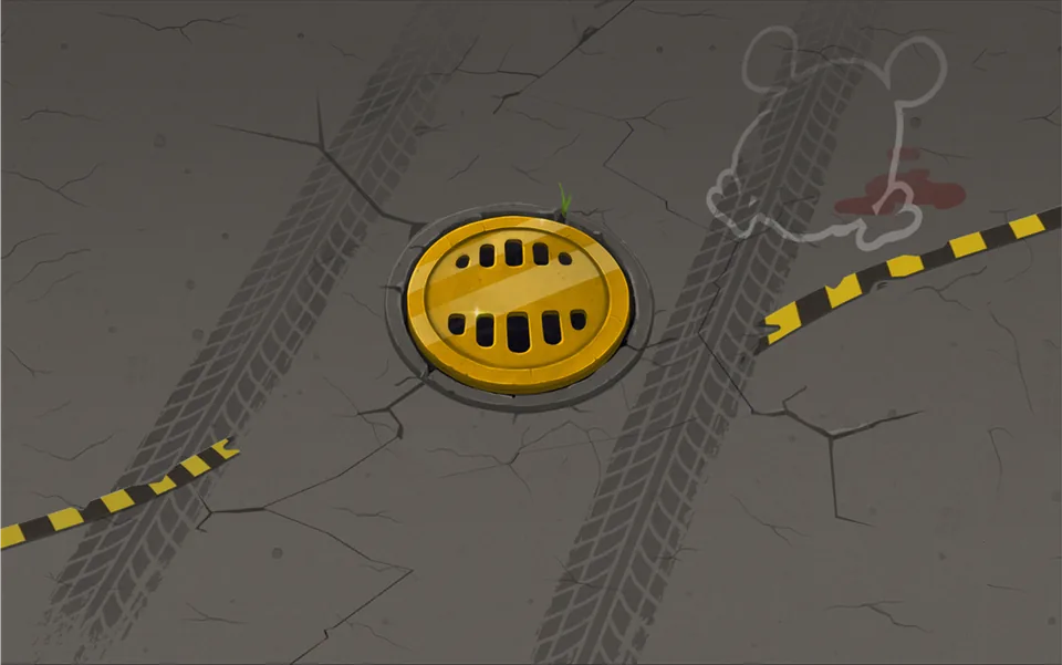 Eine Szene aus dem Spiel â Chicken Royal