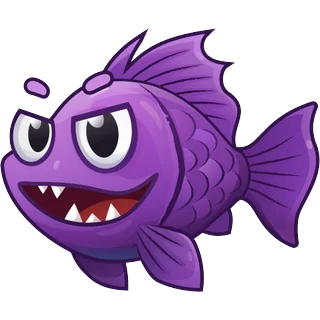 Violetter Fisch â Fish Boom