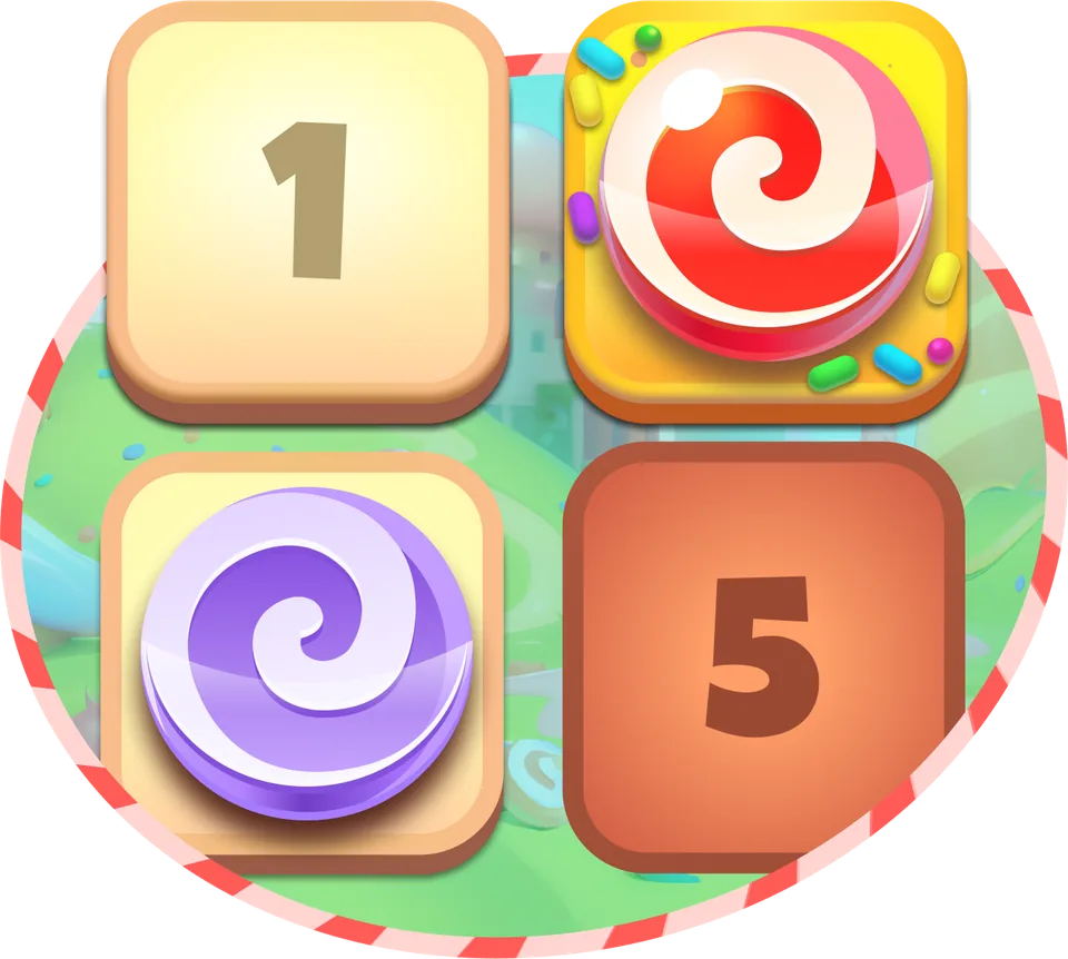 Das Spielraster â Sweet Keno